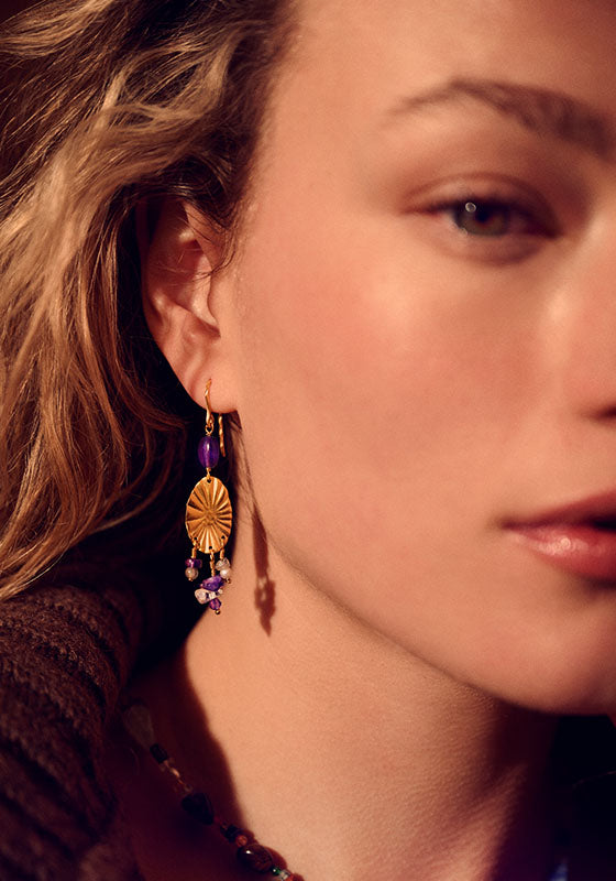 The Crown Chakra Single Earring