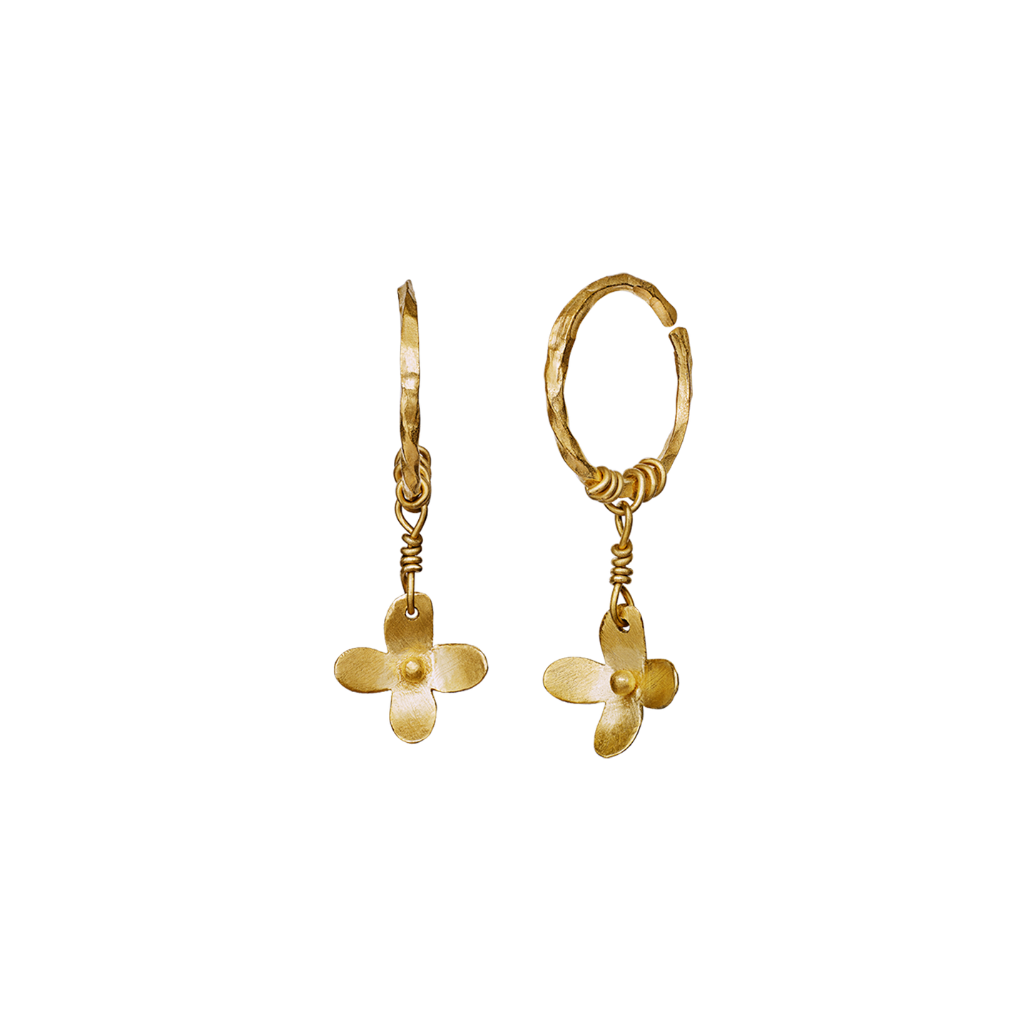 Pansy Earrings