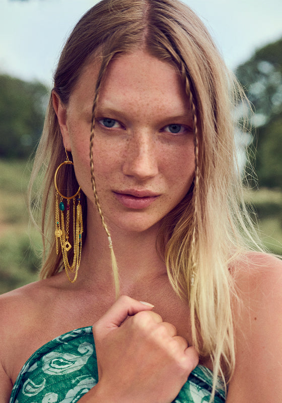 Tangled Up Single Earring