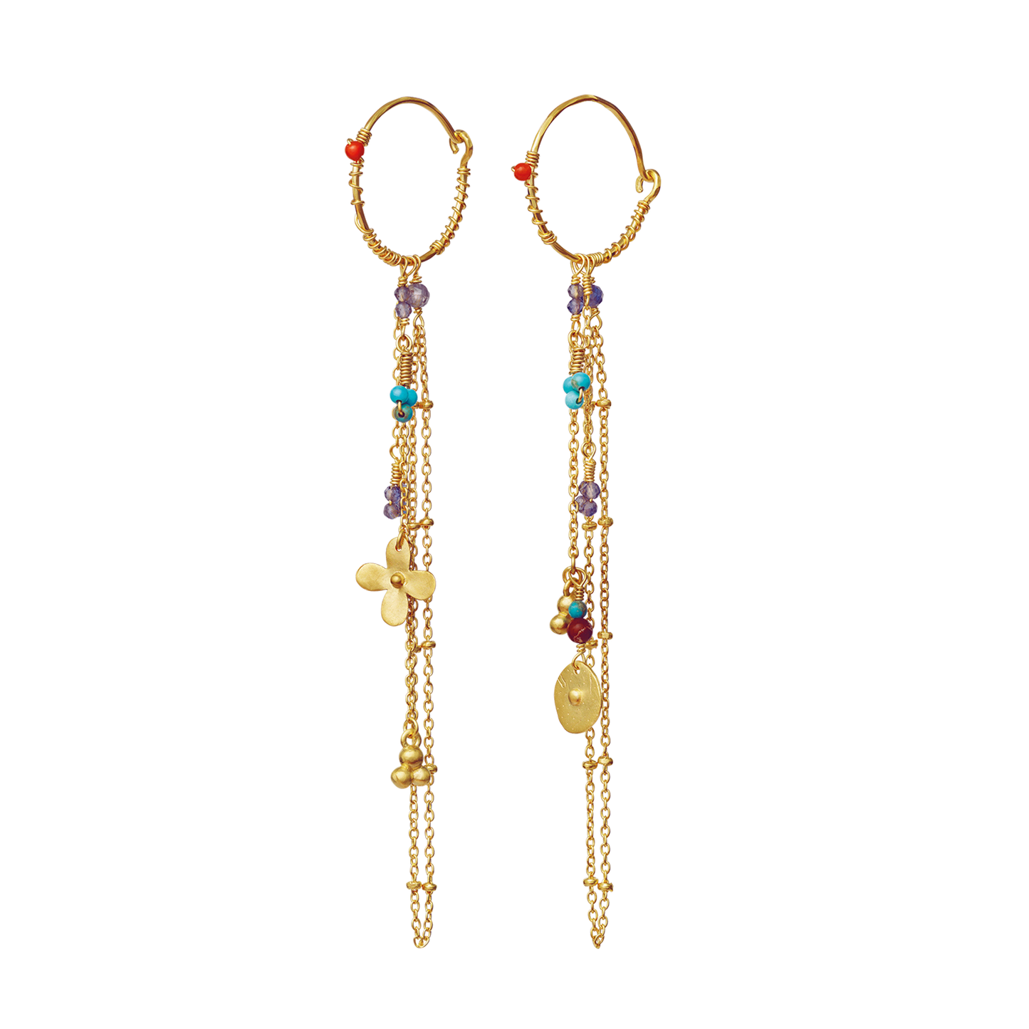 Flickering Light Earrings