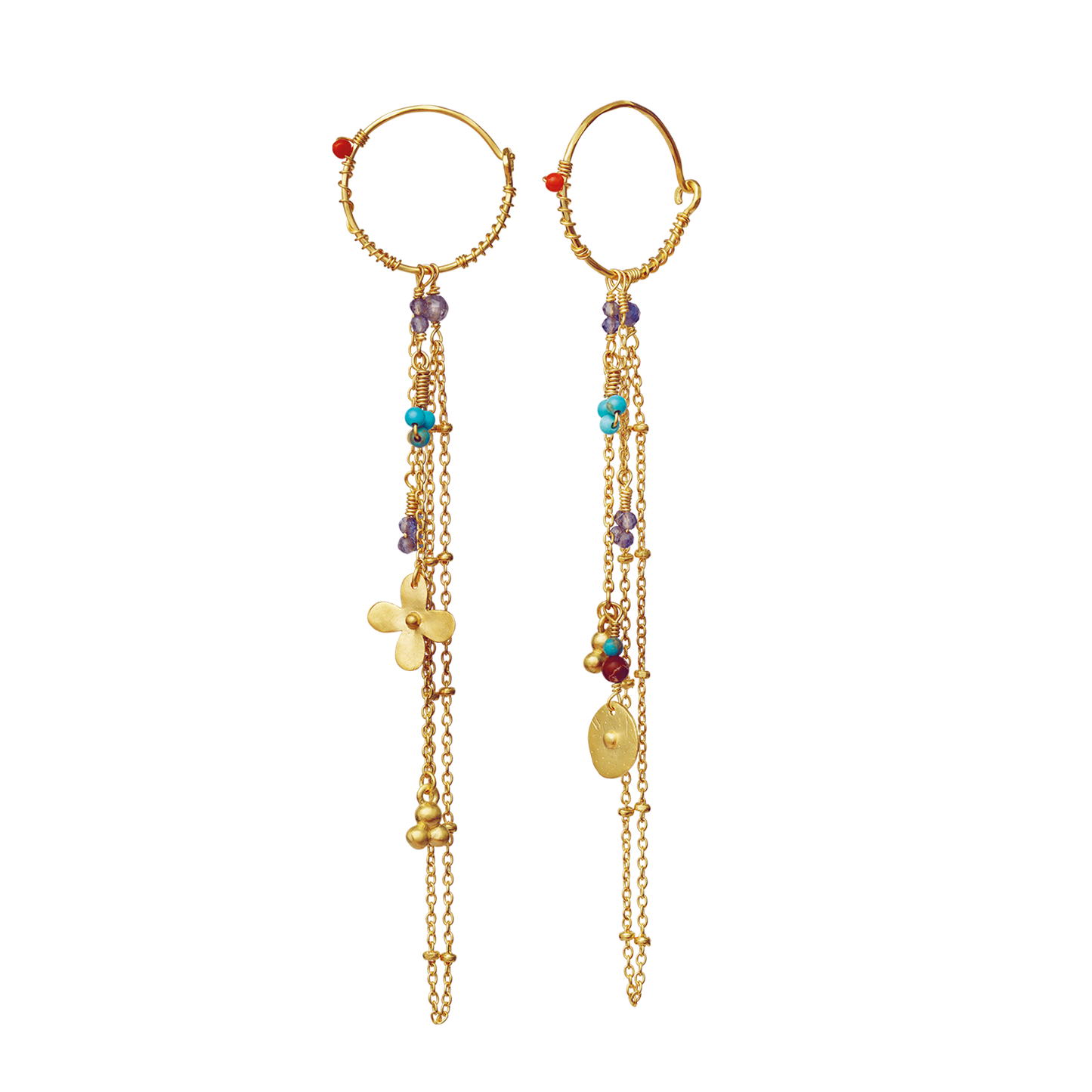 Flickering Light Earrings