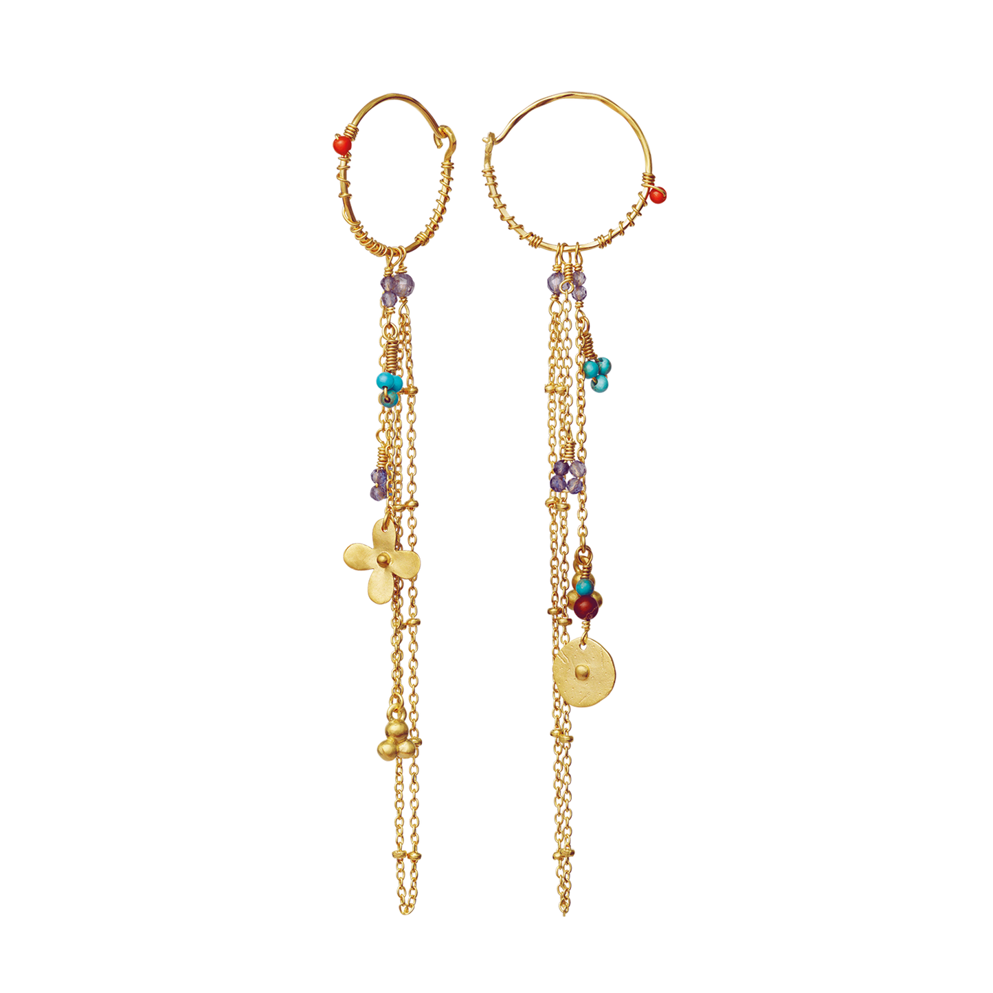 Flickering Light Earrings