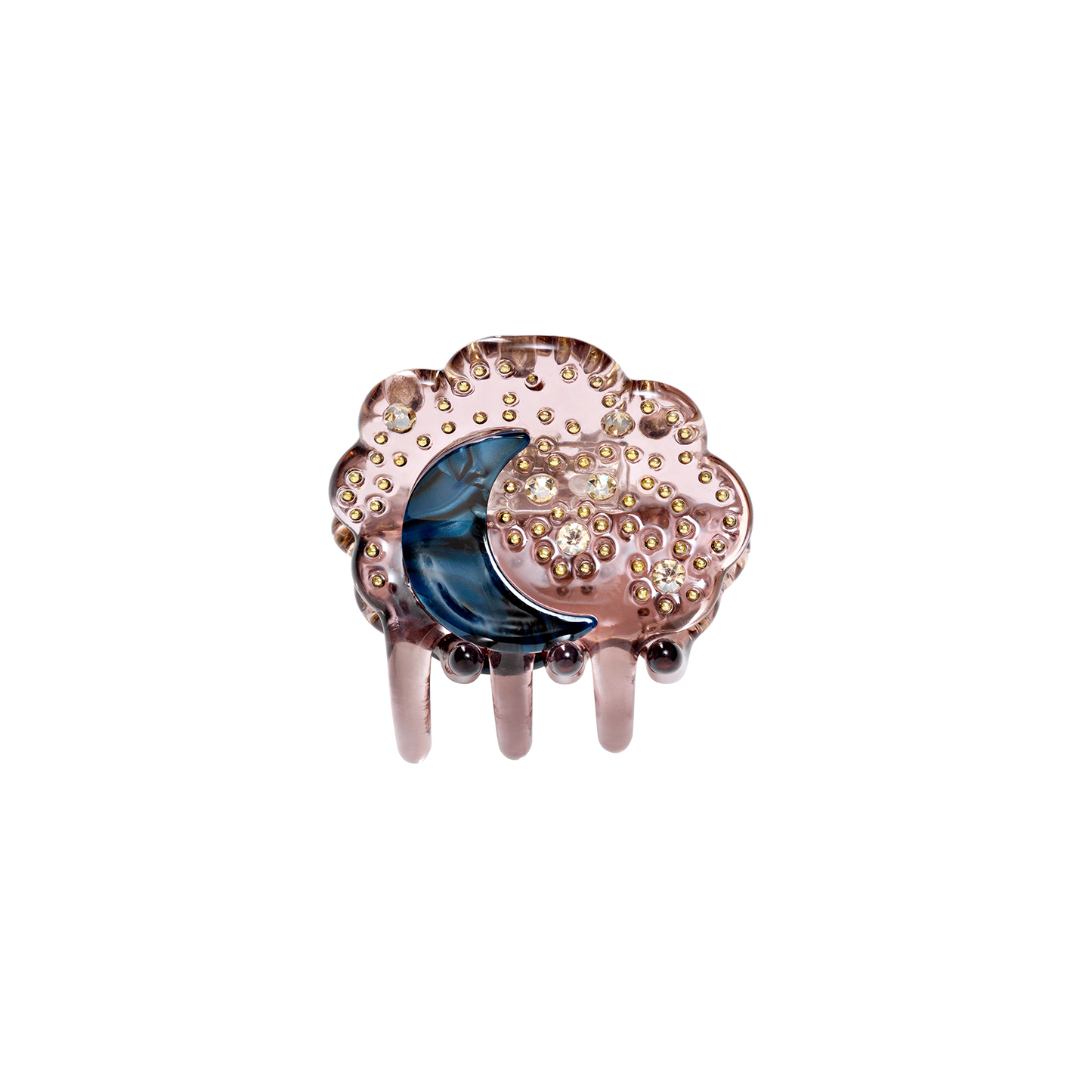 Luan Magenta Hair Claw