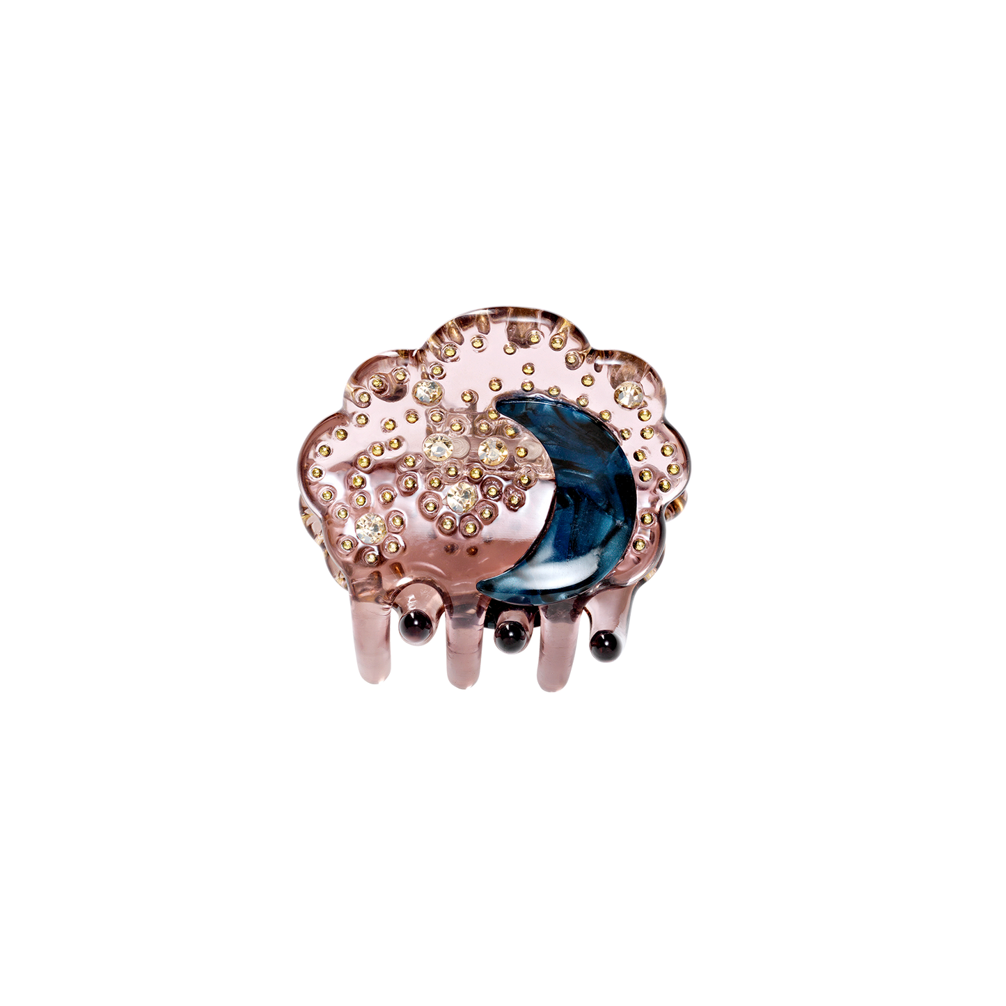 Luan Magenta Hair Claw