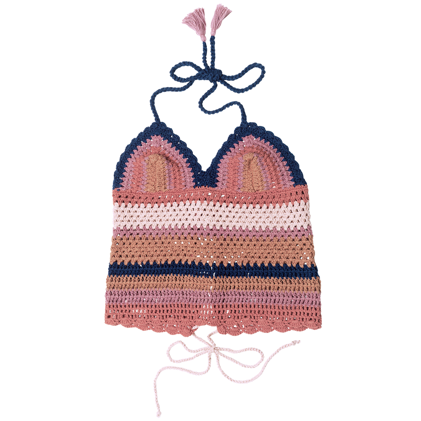 Crochet Top Burnt Sienna