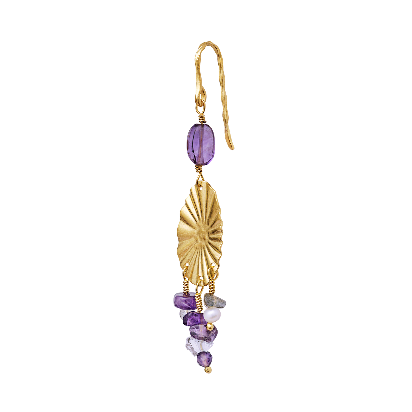The Crown Chakra Single Earring