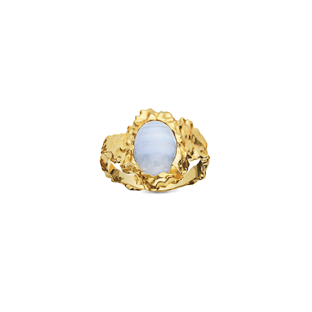 Gudinde Ring Blonde Agat