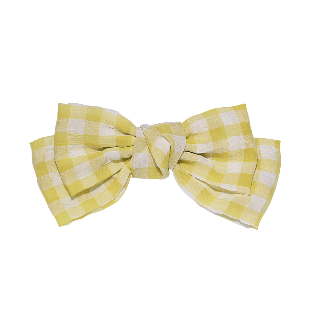 Mona Big Bow Yellow