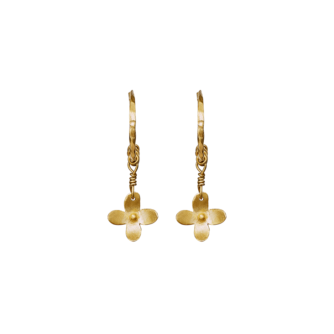Pansy Earrings