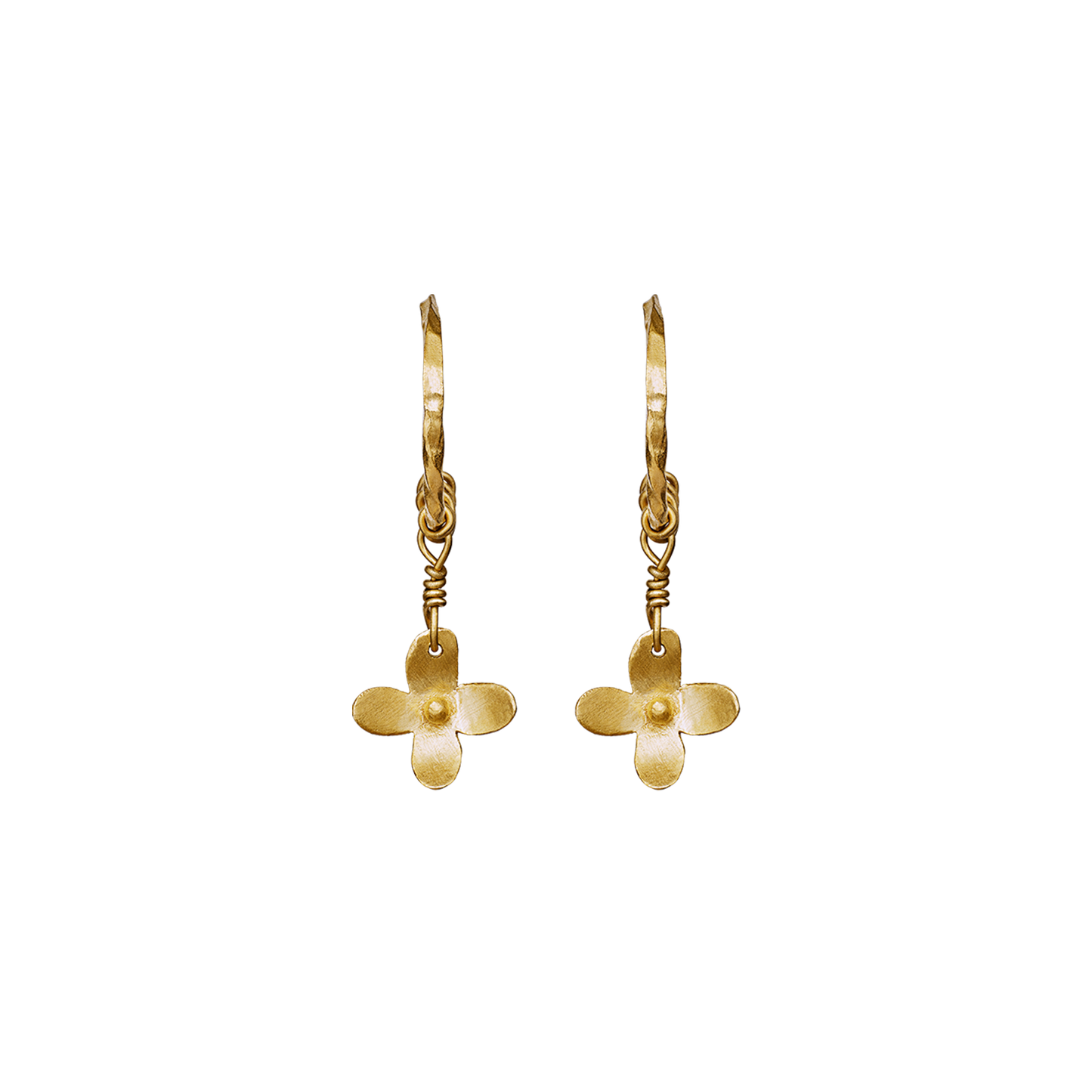 Pansy Earrings