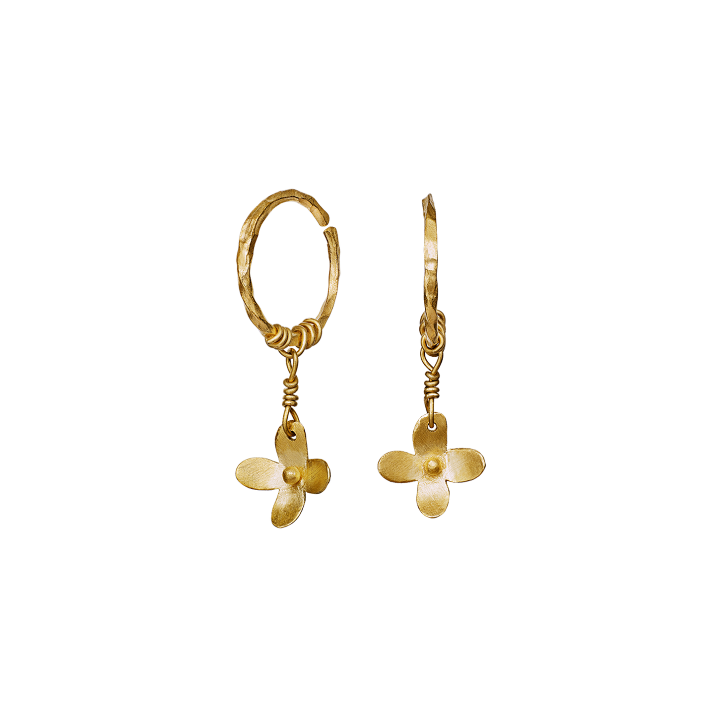 Pansy Earrings