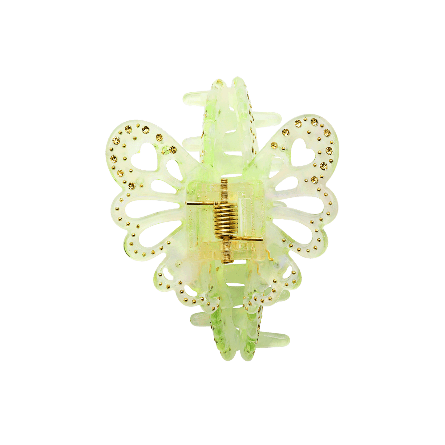 Papillion Hair Claw Lime