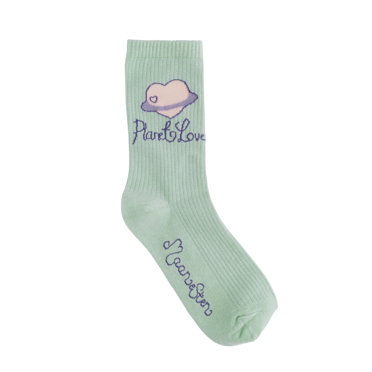 Planet Love Sock Dusty Green
