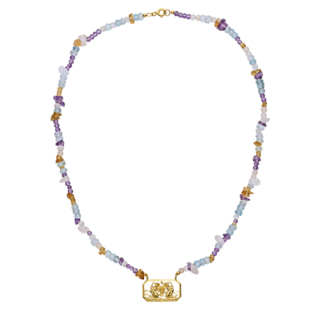 Zodiac Air Gemini Necklace