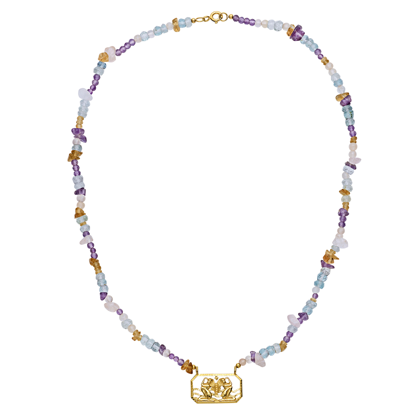 Zodiac Air Gemini Necklace