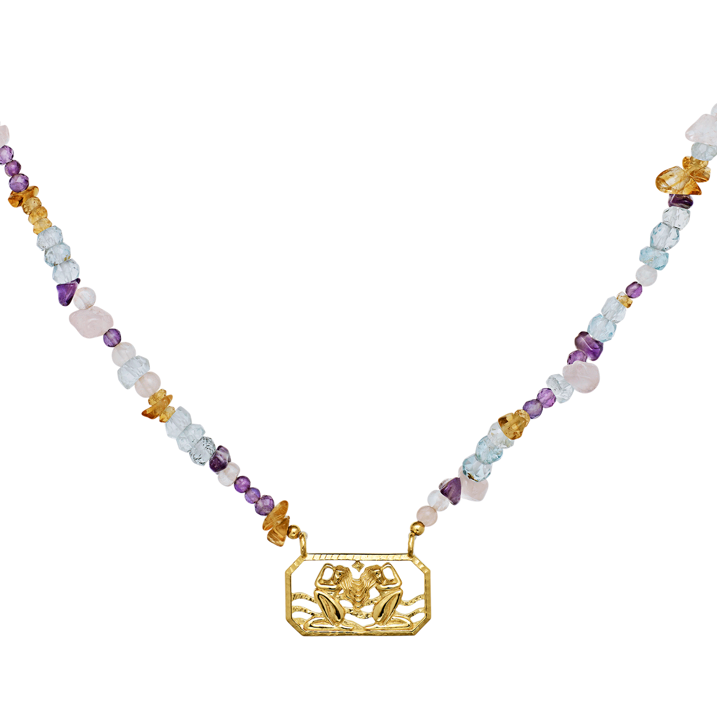Zodiac Air Gemini Necklace