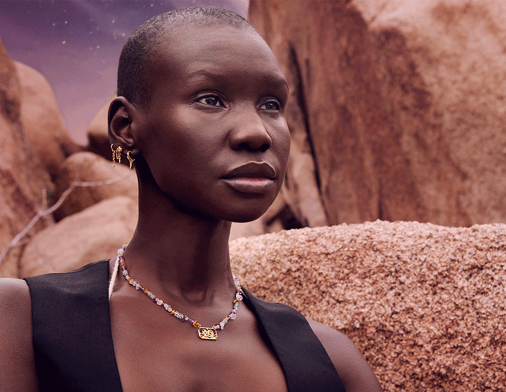 Zodiac Air Gemini Necklace