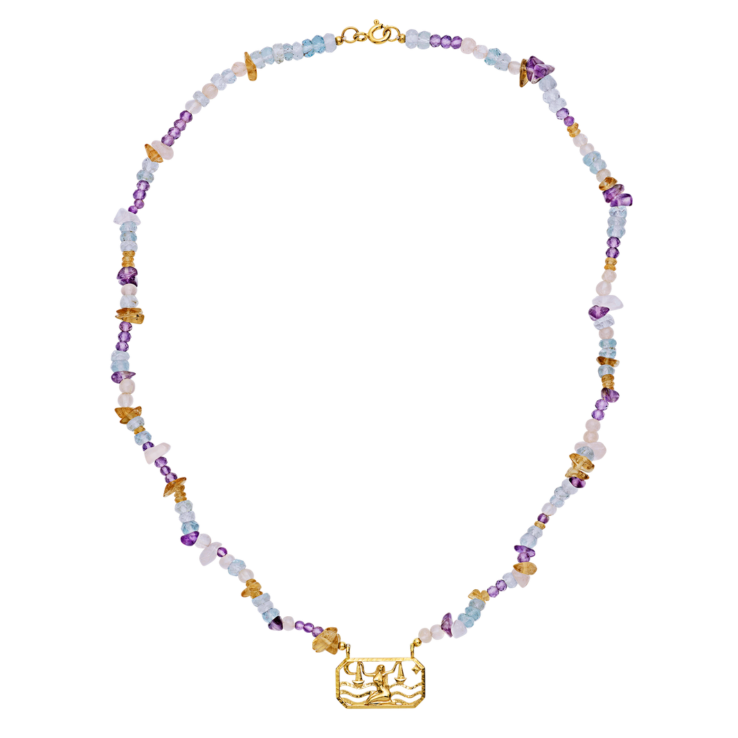 Zodiac Air Libra Necklace
