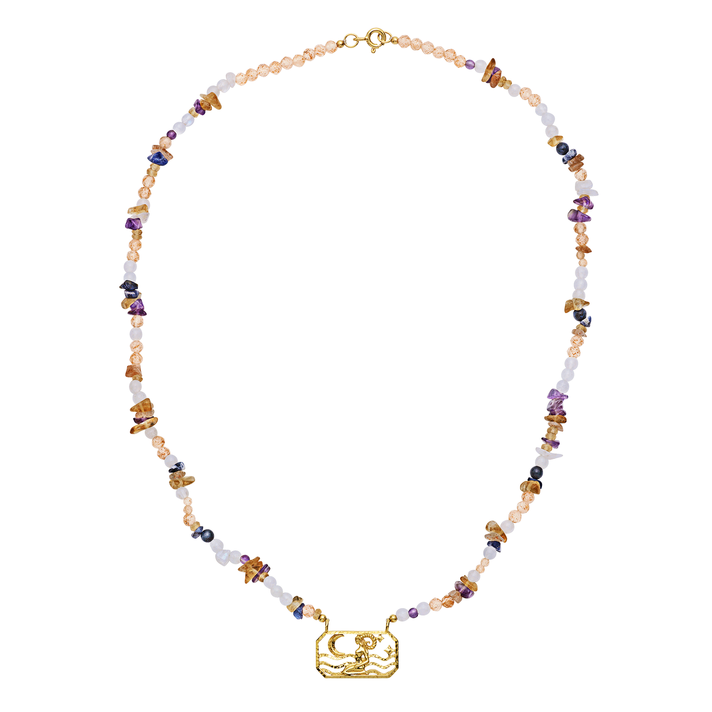 Zodiac Fire Aries Necklace