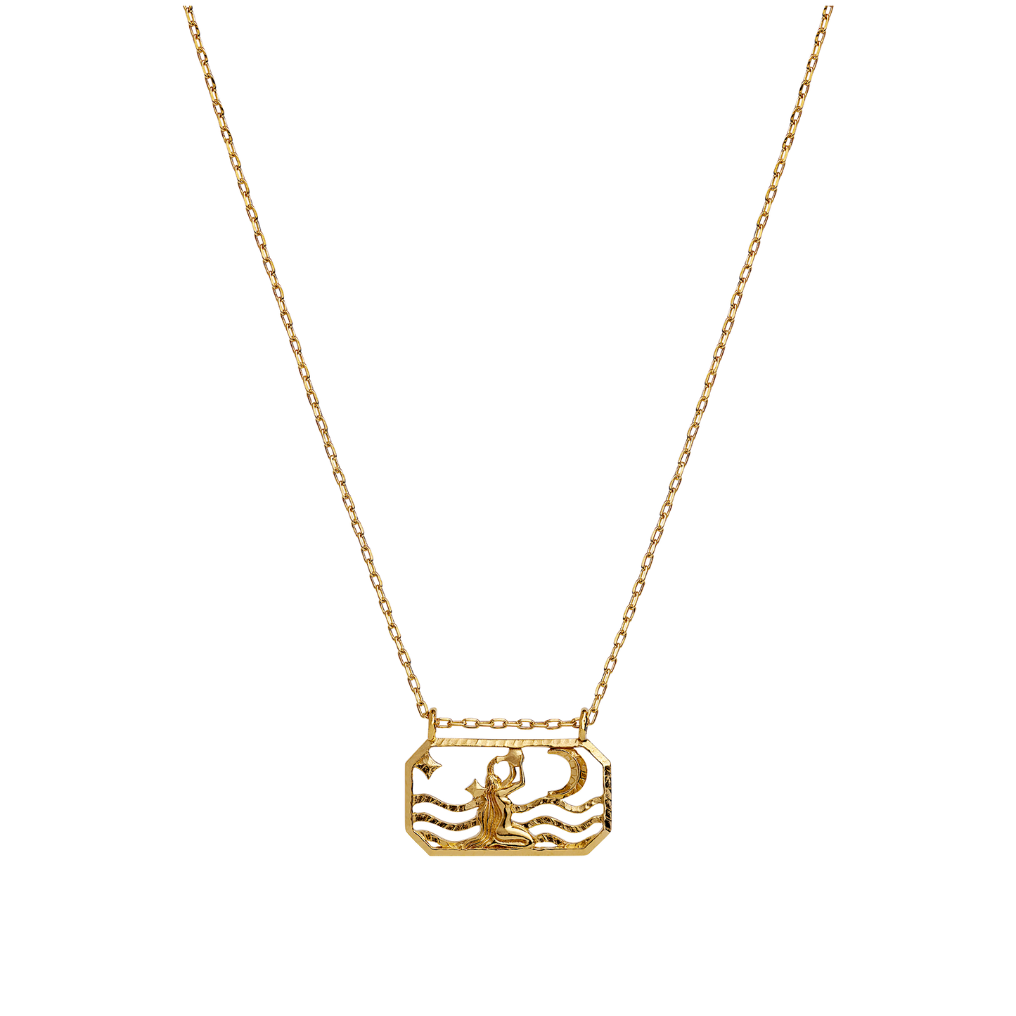 Zodiac Aquarius Necklace 20. Jan - 18. Feb